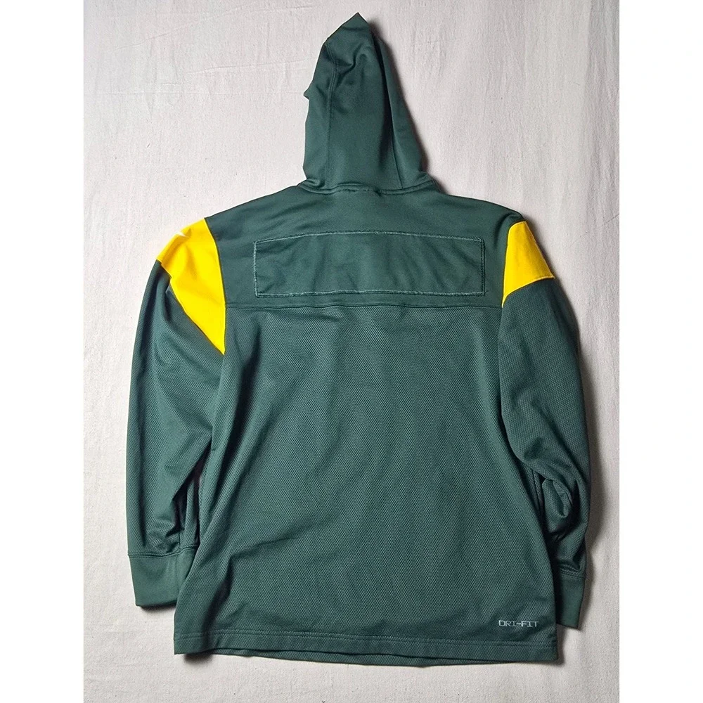 Nike Green Bay Packers Sideline Arch‎ Pullover Hoodie Men's Small NFL